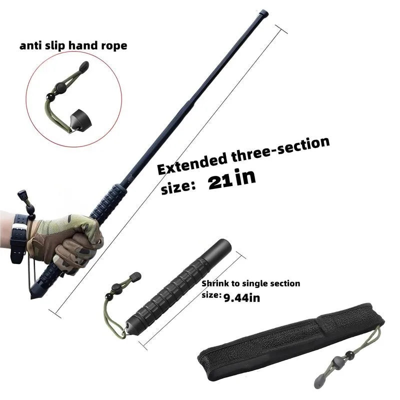 Telescopic cane for camping and hiking - sports and outdoor activities