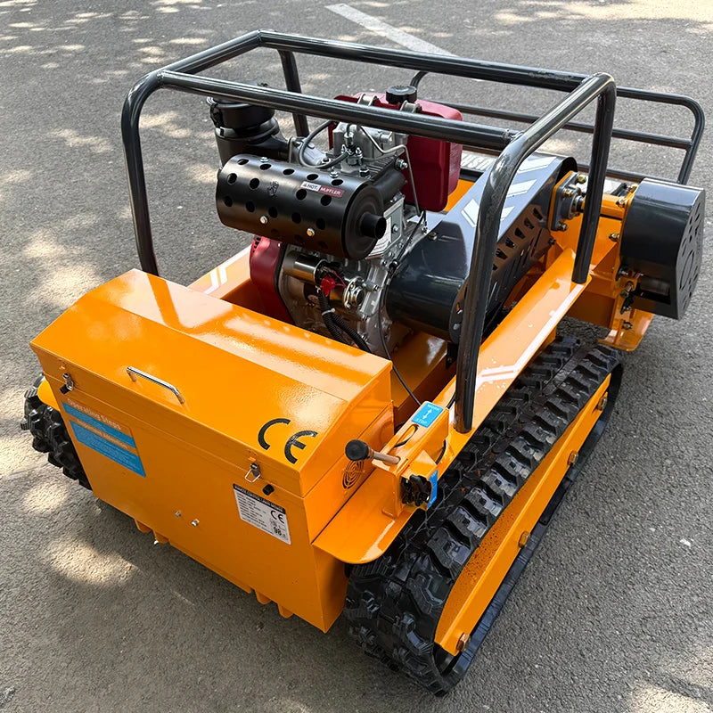 Customiaed Crawler Remote Control Flail Mower Garden Use Grass Cutting Machine Robotic Lawn Mowers for Sale