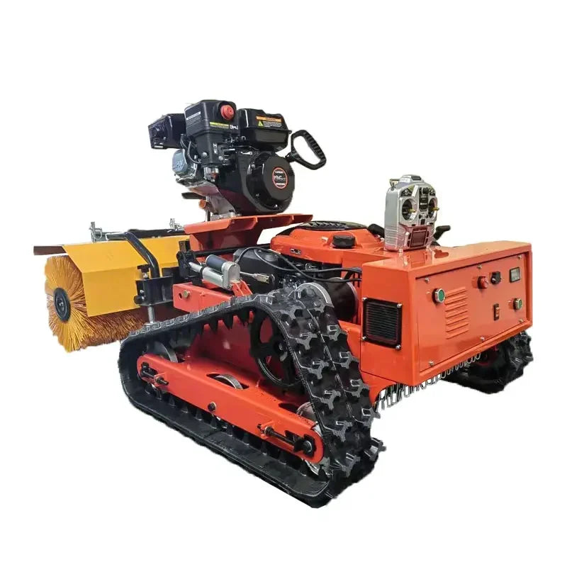 Lawn Mower Snow Plow Remote Controlled Snow Remover Robot Snow Sweeper