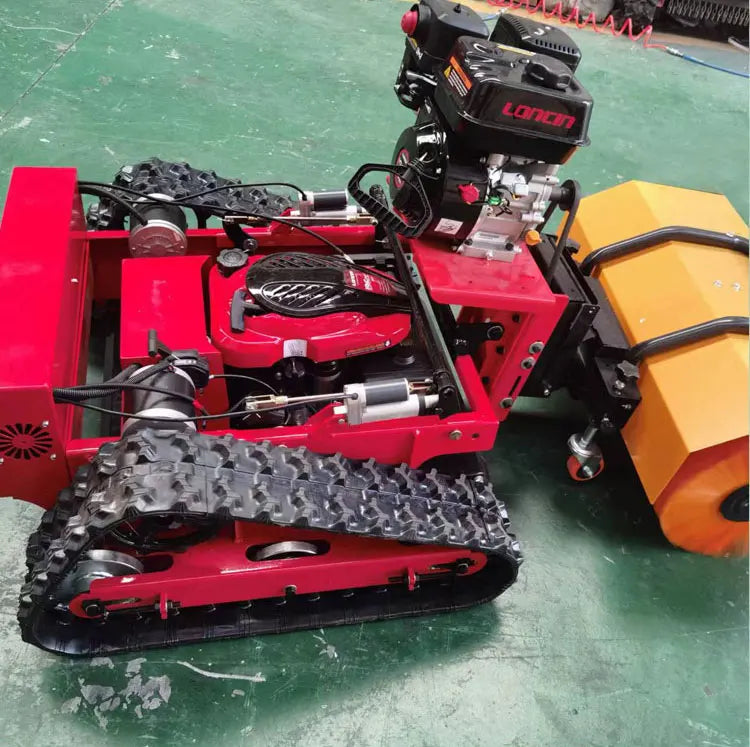 Lawn Mower Snow Plow Remote Controlled Snow Remover Robot Snow Sweeper