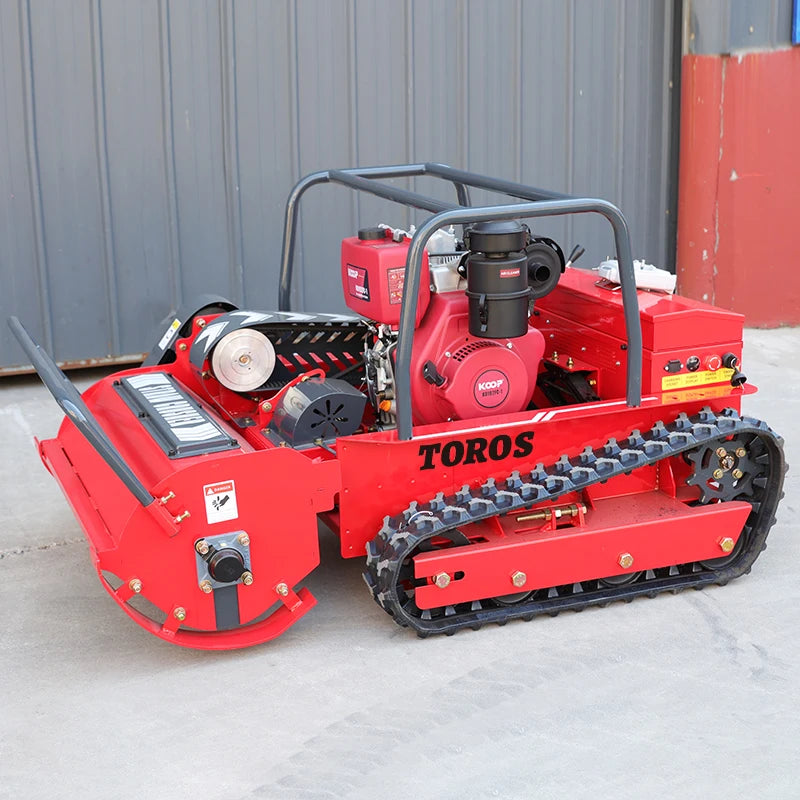 Grassland Green Trimming Lawn Mower CE EPA Mower Remote Customized Tracked Mulcher Multifunction Made in China