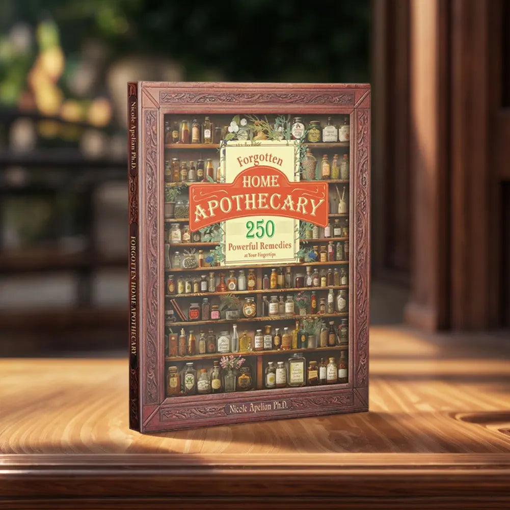 Forgotten Home Apothecary 250 Powerful Healing Secrets Natural Home Remedies Book Herbal Remedies Book for Everyday Wellness