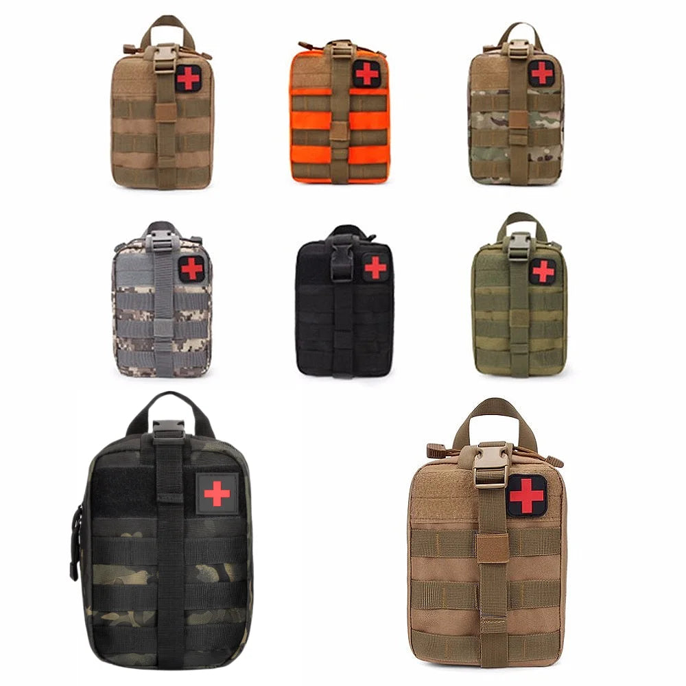 Tactical Bag Survival Pouch Outdoor Medical Box Large Size SOS Bag Tactical First Aid Bag Medical Kit Bag Molle EMT Emergency