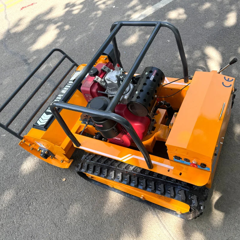 Customiaed Crawler Remote Control Flail Mower Garden Use Grass Cutting Machine Robotic Lawn Mowers for Sale