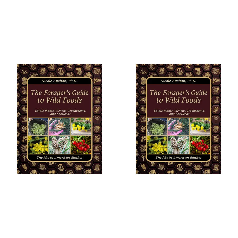 1-2PCS The Foragers Guide to Wild Foods Herbal Remedies Identify Wild Food Outdoor Survival Skills Color Inner Pages Books