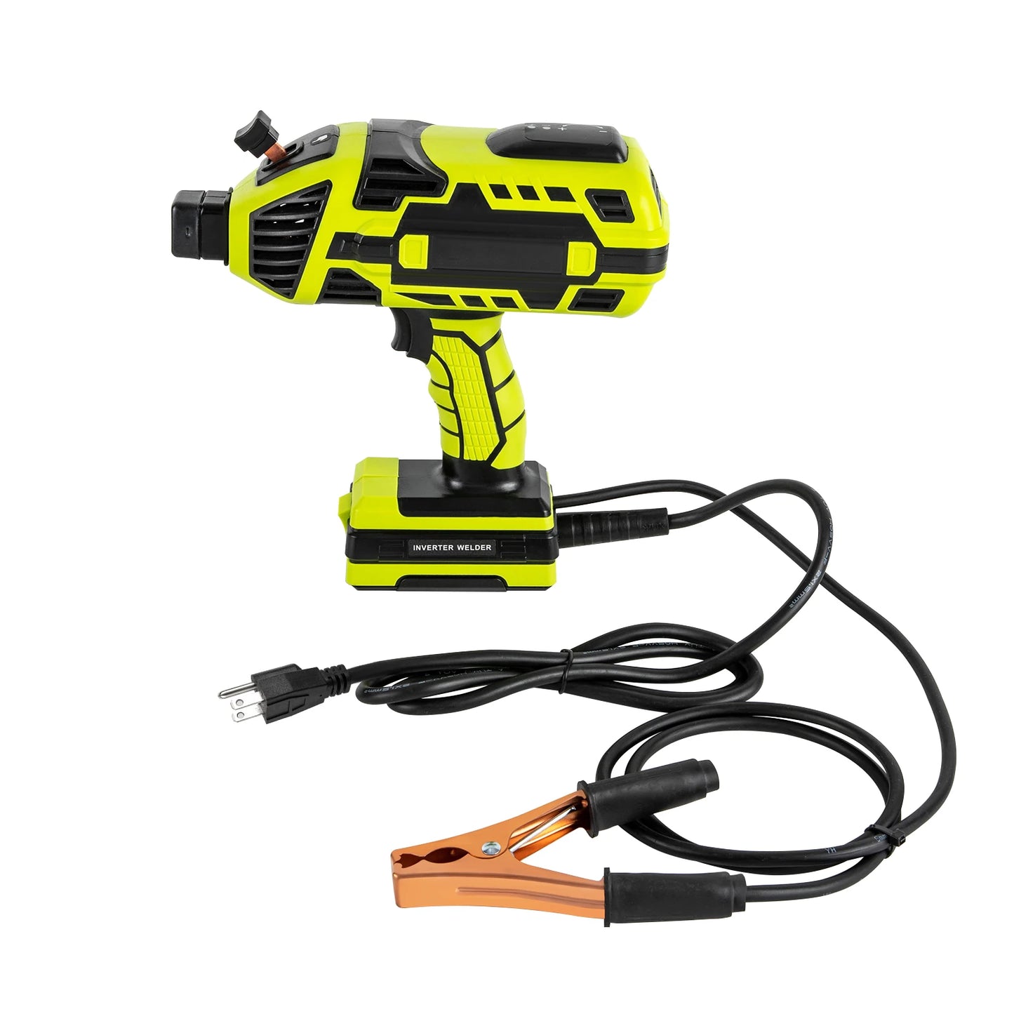 4600W Welding Machine Upgraded Handheld ARC Welder Gun 6 Variable Current Adjustment Green 3/32" - 1/8" Welding Rods