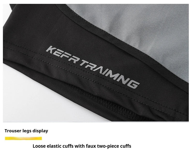 Men's Summer Hot-selling Anti-exposure Double-layer Sports Casual Shorts Running Fitness Three-quarter Pants