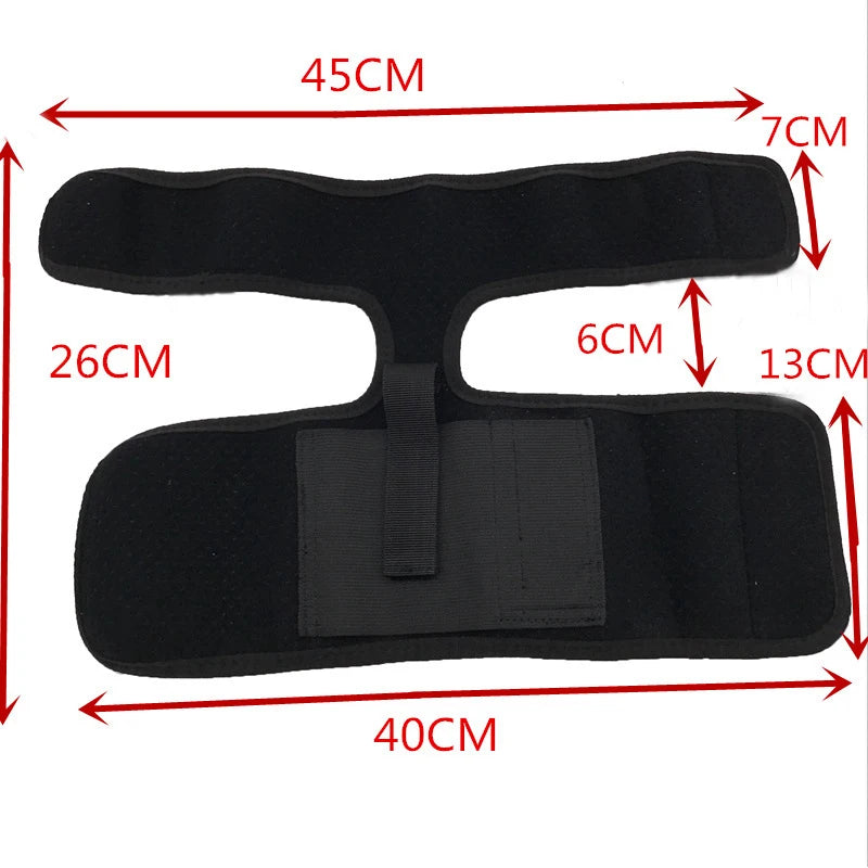 Tactical Universal Adjustable Concealed Black Carry Ankle Leg Pistol Shooting Gun Holster Hunting Accessories