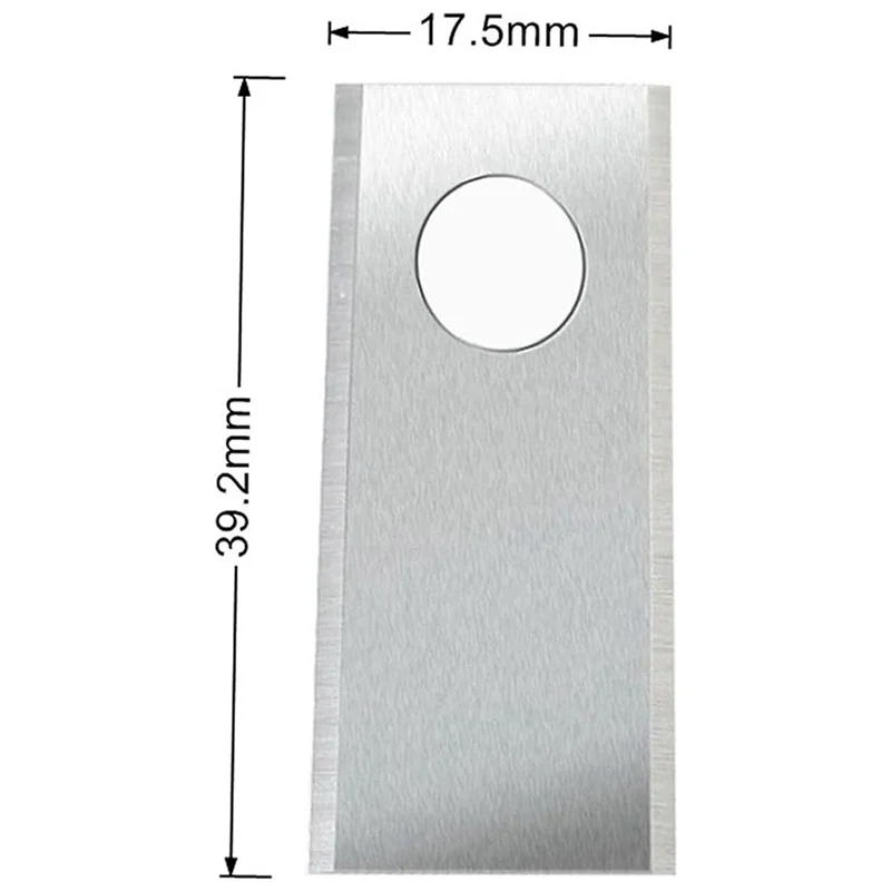 A02F-60PCS Robot Mower Replacement Blade Anti-Rust Durable Mower Cutter For MIIMO Robot Single Hole Lawn Mower Blade