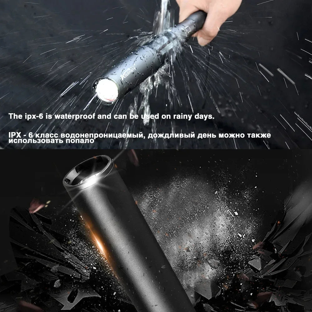 Ultra Bright Self Defense Baseball Bat Stick Flashlight Outdoor Emergency Personal Torch Defense Anti Riot Equipment Supplies