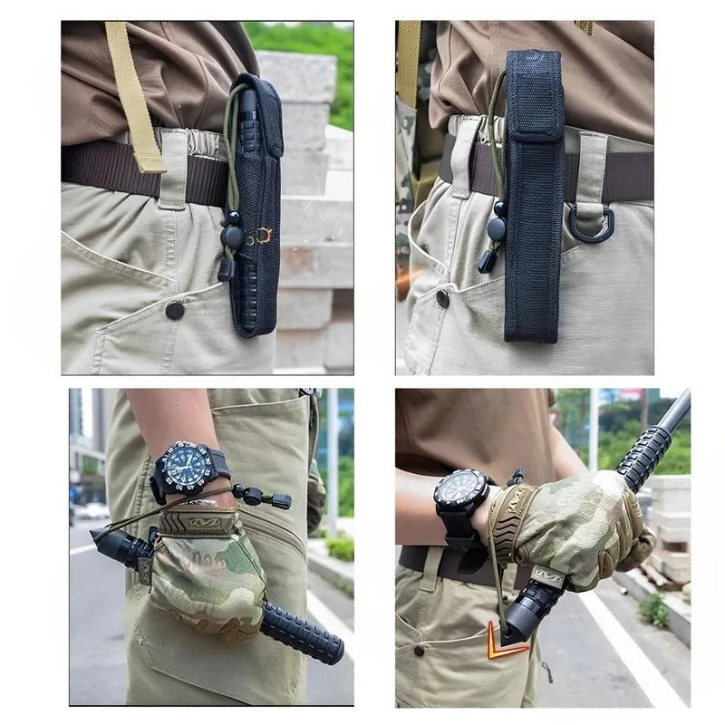 Telescopic cane for camping and hiking - sports and outdoor activities