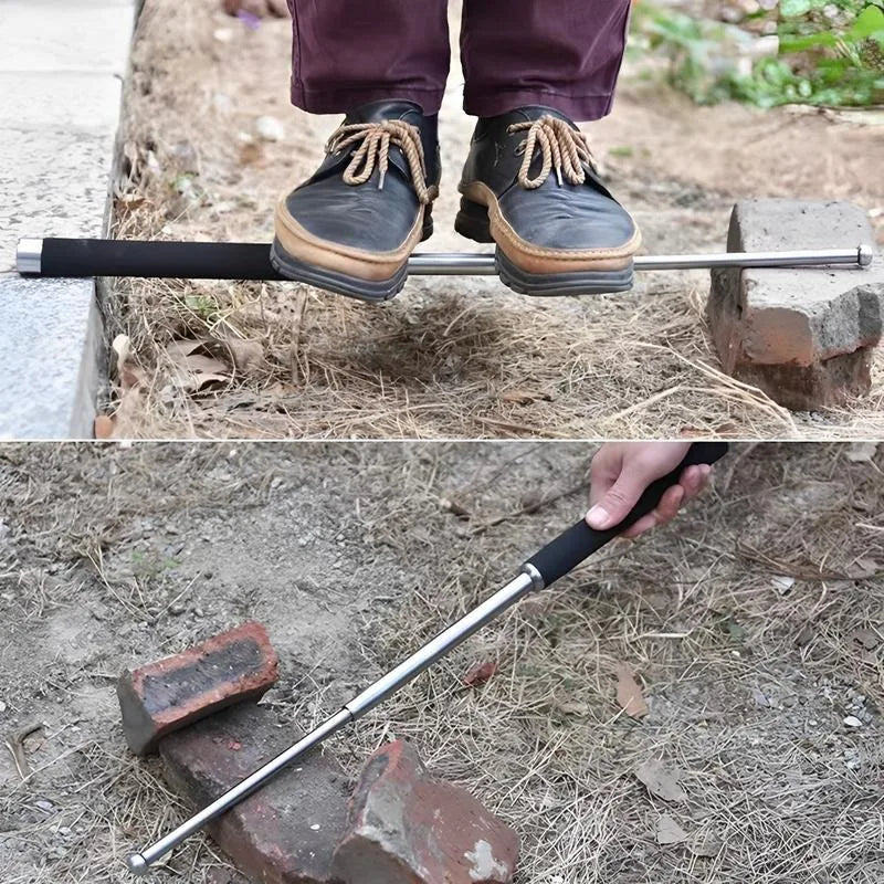Telescopic cane for camping and hiking - sports and outdoor activities