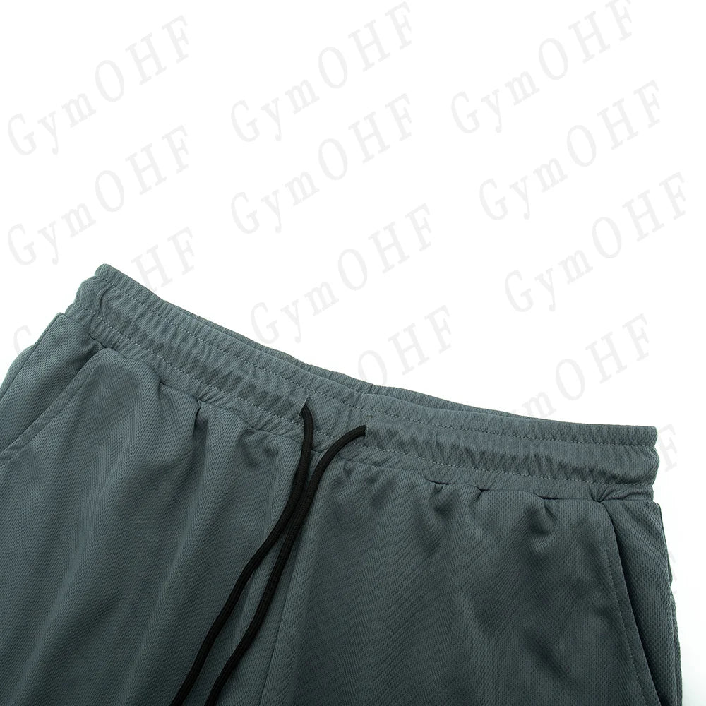 Goku Men Running Shorts 2 In 1 Double-Deck Sport Shorts Sportswear Gym Fitness Short Pant Training Jogging Bottom Men's Clothing