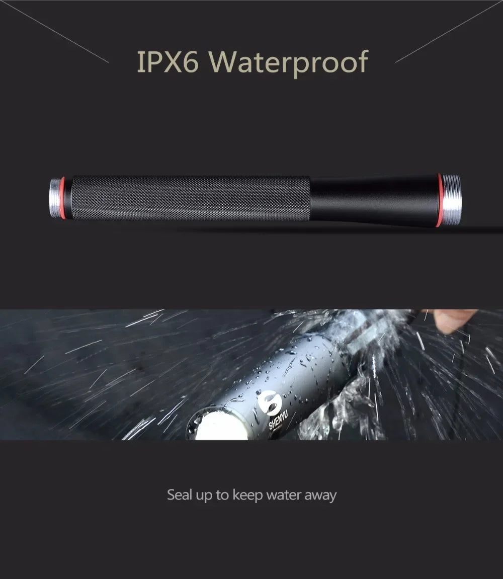 Ultra Bright Self Defense Baseball Bat Stick Flashlight Outdoor Emergency Personal Torch Defense Anti Riot Equipment Supplies