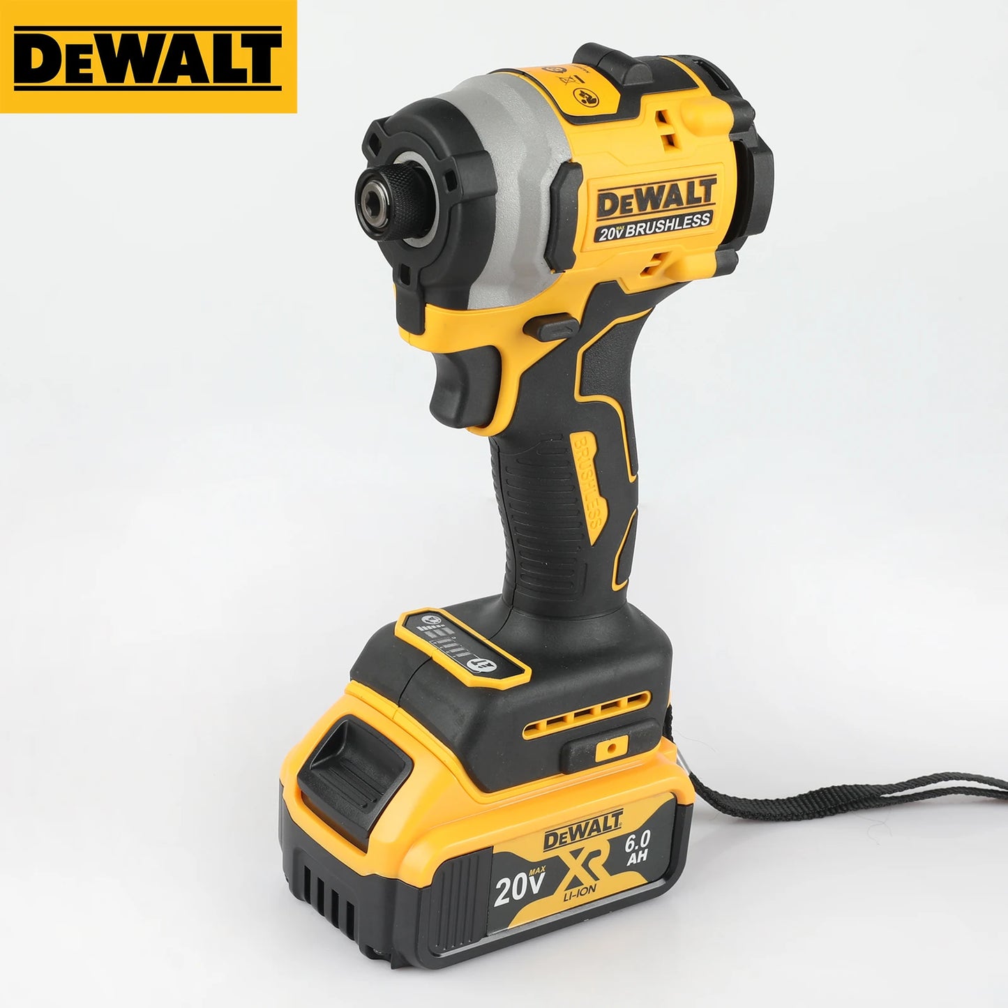 DEWALT DCF850  Impact Brushless Cordless Electric Drill 20V  Lithium Driver electric screwdriver  Battery Torque tools