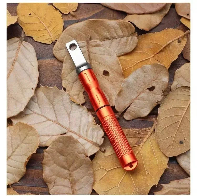 New Outdoor Survival Waterproof Lighter Portable Adventure Camping Cigarette Accessories Men's Small Gift Tool