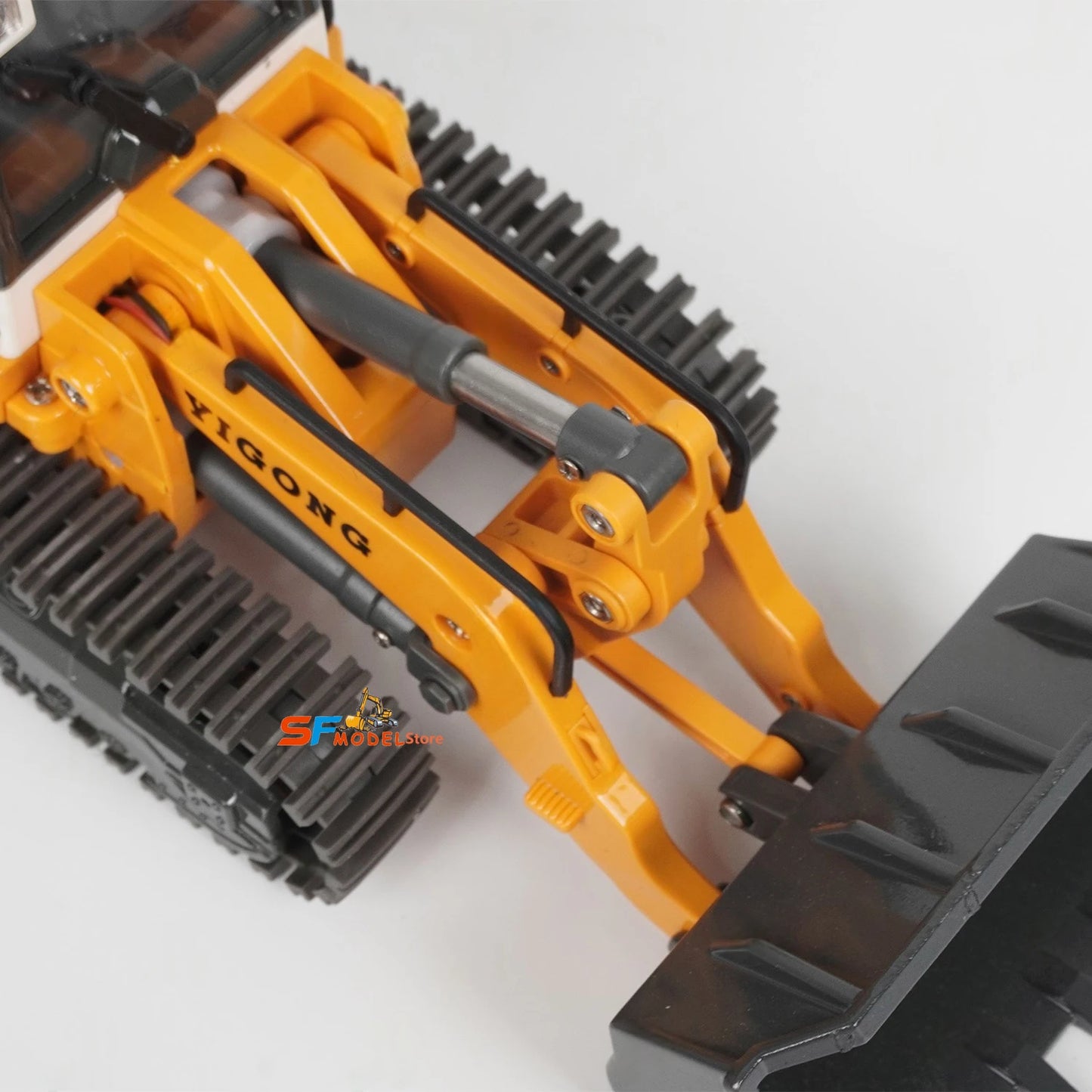 RC Mini Loader 1/50 636 RC Loader Electric Model Simulation Crawler Loader Desktop Remote Control Car Machinery Toys Gift