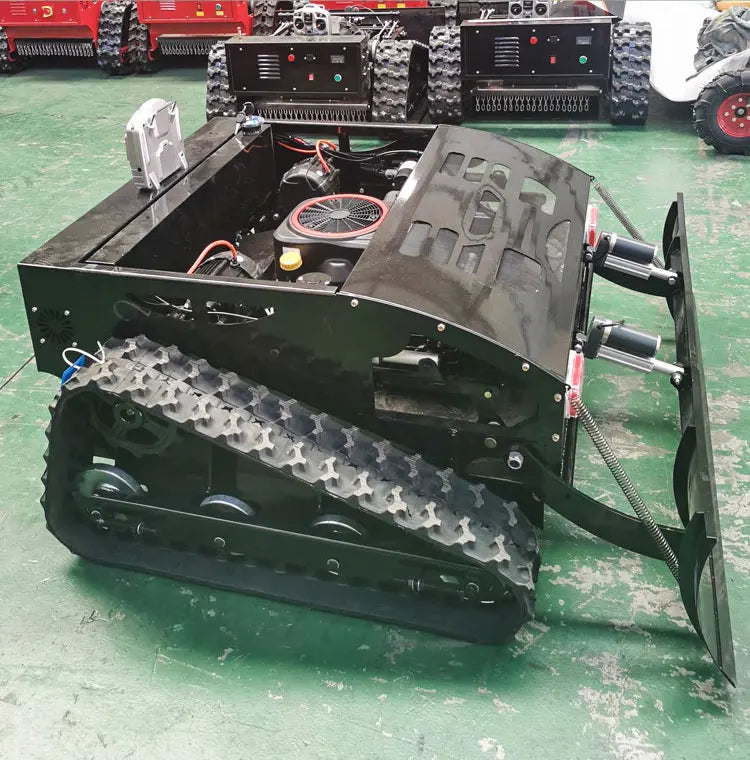 Lawn Mower Snow Plow Remote Controlled Snow Remover Robot Snow Sweeper