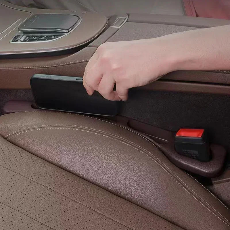 2PCS Car Seat Gap Filler Organizer, No Drop Seat Guard for Cars & SUVs, Automotive Trays & Bags, Car Side Gap Filler