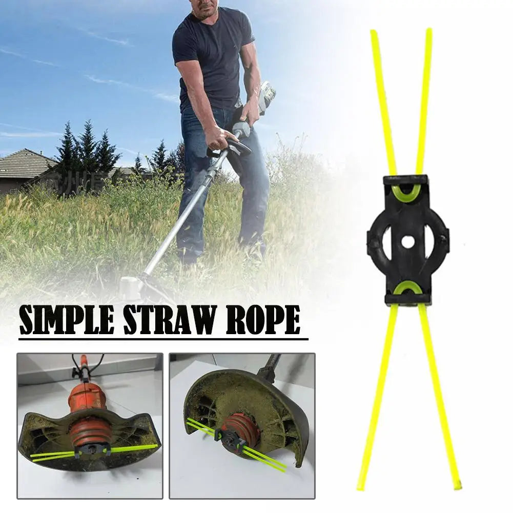 10/5/3/1Pcs Simple Grass Rope Mower Accessories Wear-resistant Straw Rope Mower Head Replacement Outdoor Garden Mower Tool