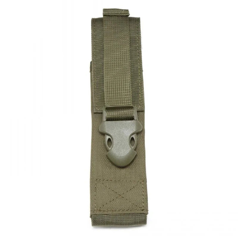 Molle Flashlight Pouch Torch Holder Case EDC Tool Waist Bag Outdoor Sport Camping Hiking Hunting Accessories Light Knife Holster