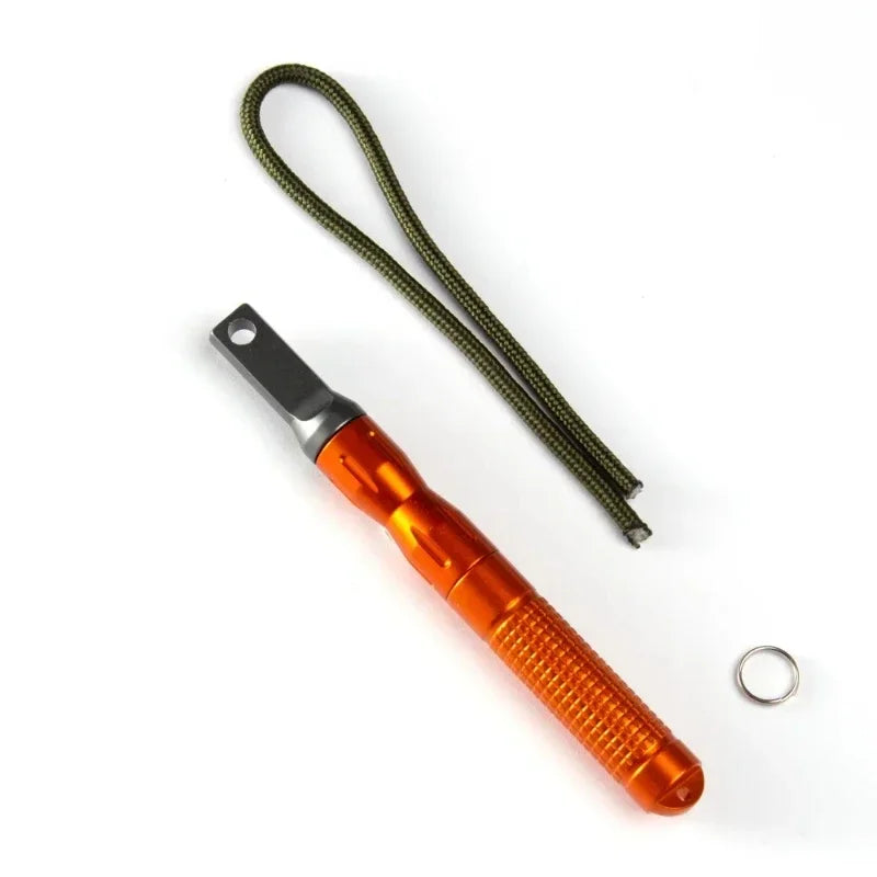 New Outdoor Survival Waterproof Lighter Portable Adventure Camping Cigarette Accessories Men's Small Gift Tool