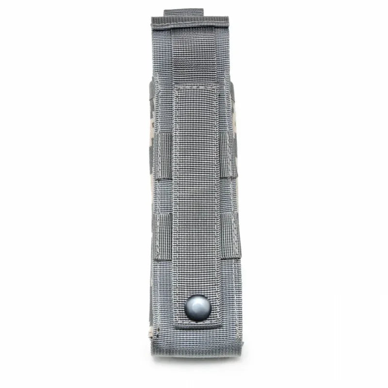 Molle Flashlight Pouch Torch Holder Case EDC Tool Waist Bag Outdoor Sport Camping Hiking Hunting Accessories Light Knife Holster