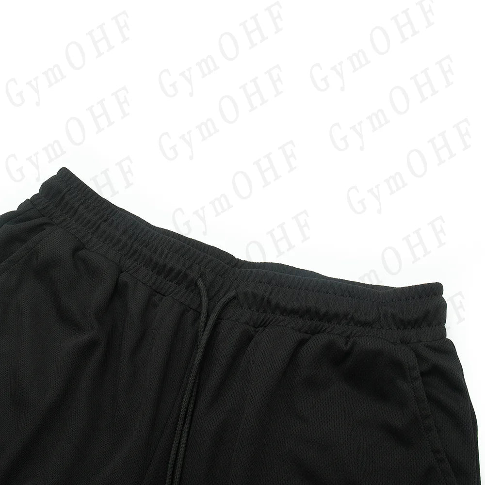 Goku Men Running Shorts 2 In 1 Double-Deck Sport Shorts Sportswear Gym Fitness Short Pant Training Jogging Bottom Men's Clothing