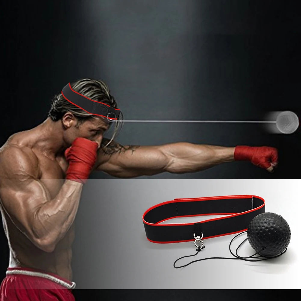 Boxing Training Ball Ultimate Reflex Ball Improve Speed with Adjustable Headband Kids Boxing Equipment Great for Reflex Accuracy
