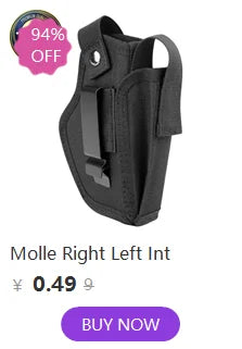 Tactical Universal Adjustable Concealed Black Carry Ankle Leg Pistol Shooting Gun Holster Hunting Accessories