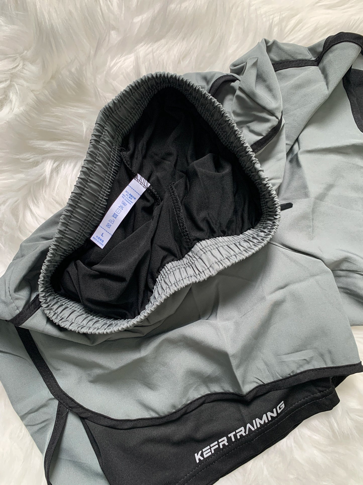Men's Summer Hot-selling Anti-exposure Double-layer Sports Casual Shorts Running Fitness Three-quarter Pants