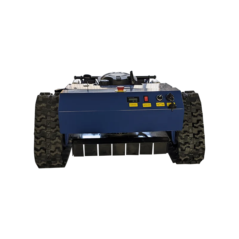 Customized remote control self-propelled four wheel drive crawler lawn mower for orchard home garden mowing