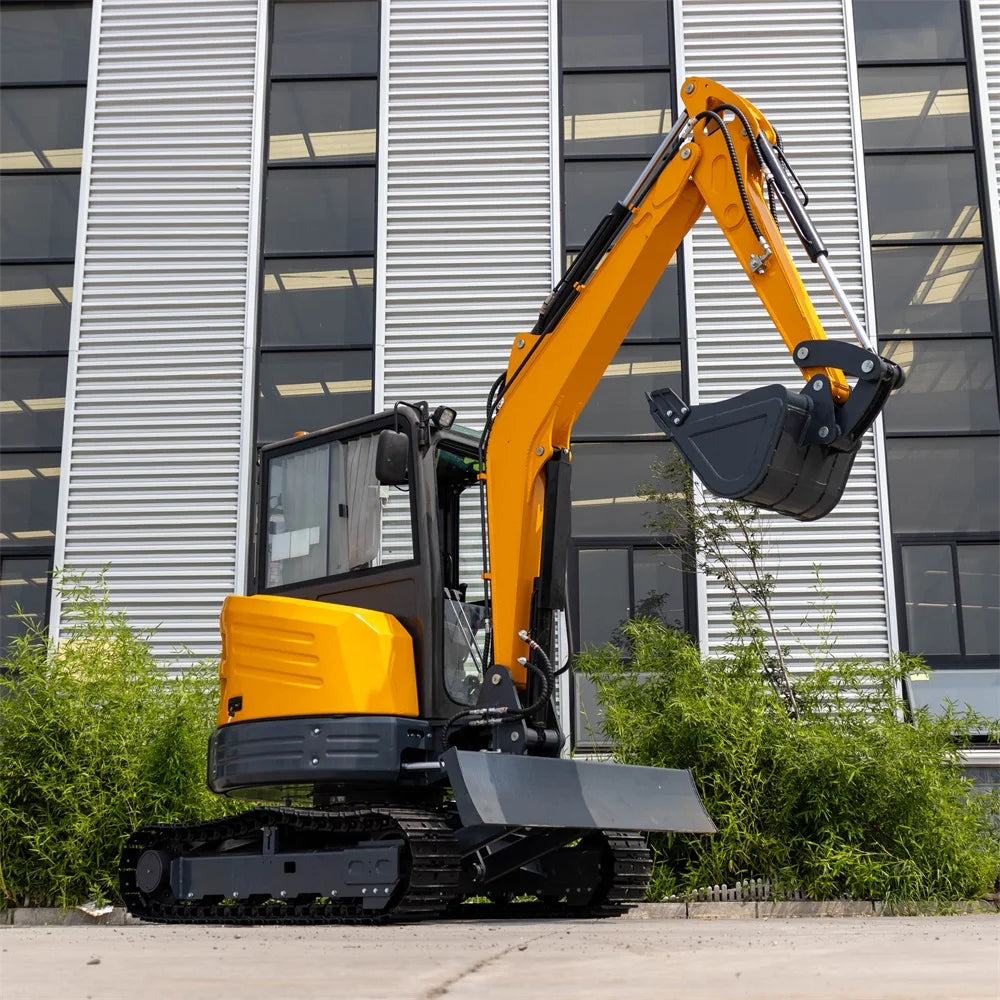 Yanmar mini Backhoe excavator 3.5 ton  Excavators with Cabin Diesel Micro Digger Agricultural Hydraulic Crawlerl Excavators