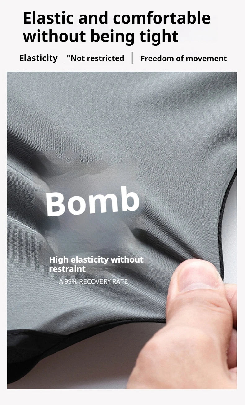 Men's Summer Hot-selling Anti-exposure Double-layer Sports Casual Shorts Running Fitness Three-quarter Pants