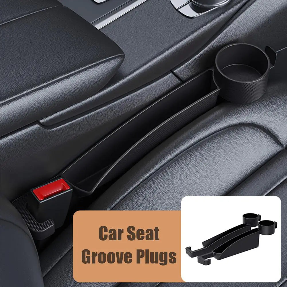 Car Seat Gap Filler 4 in 1 Multifunctional Filling Gap Storage Box Console Organizer Side Seam Plug Strip Car Accessories