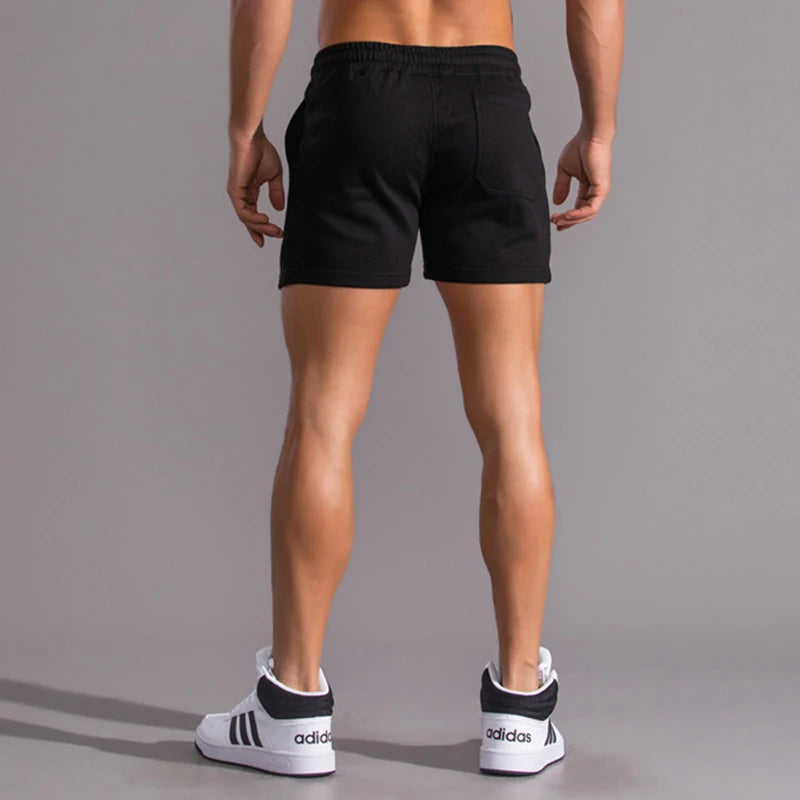 Summer Men Gym Sport Shorts Cotton Running Shorts Male Quick Dry Training Fitness Shorts Crossfit Basketball Shorts Gym Clothing