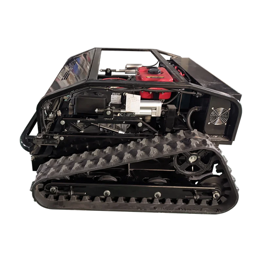 Customized remote-controlled robot lawn mower 550mm fully automatic lawn trimmer four-wheel drive