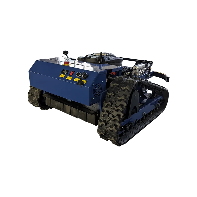 Customized remote control self-propelled four wheel drive crawler lawn mower for orchard home garden mowing
