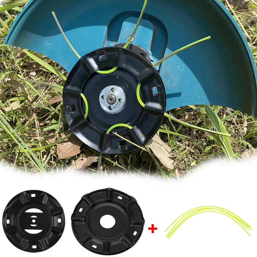Mower Cutting Rope Mower Head Weeding Brush Removing Moss Rust Free Wear-resistant Mower Head General Replacement Accessories