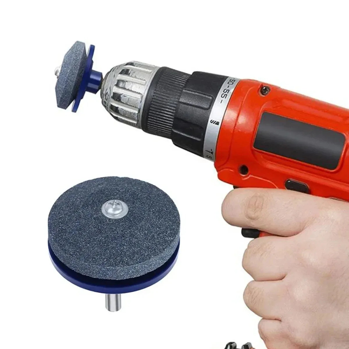 Sharpening Made Easy: Electric Lawn Mower Sharpener With Wear-Resistant Grinding Head And Whetstone Sander