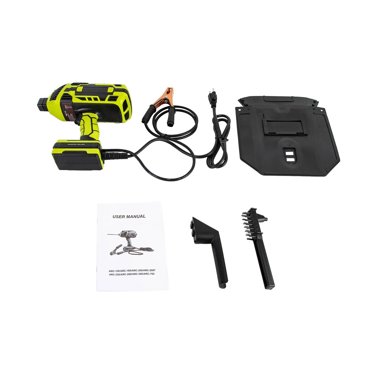 4600W Welding Machine Upgraded Handheld ARC Welder Gun 6 Variable Current Adjustment Green 3/32" - 1/8" Welding Rods