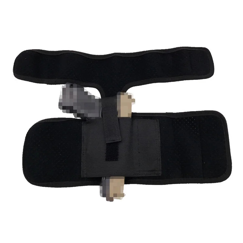 Tactical Universal Adjustable Concealed Black Carry Ankle Leg Pistol Shooting Gun Holster Hunting Accessories