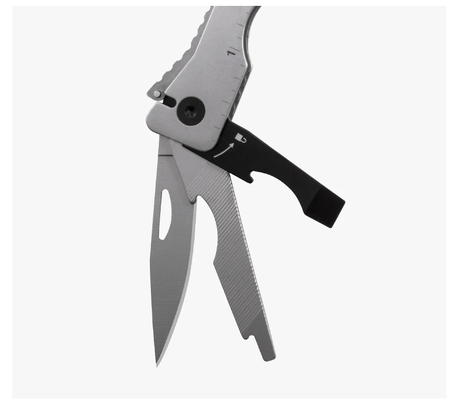SOG Sync I & II Multitool Belt Buckle EDC Mini Multi Tool Gadgets for Men, Folding Pliers, Knife and 12 Survival Tools Kit Sets