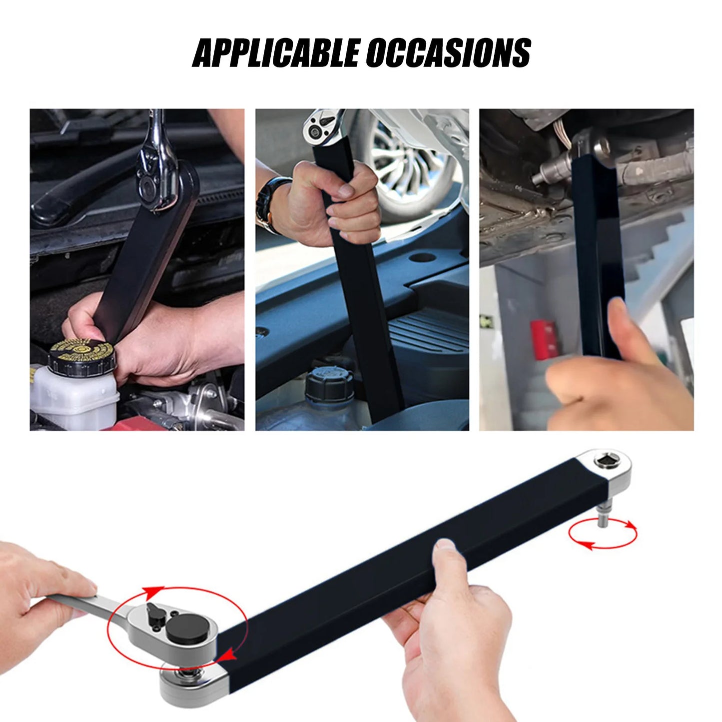 Professional Drive Ratchet Wrench Household Multifunctional Repair Tool Ratchet For Air Refrigeration Tools MIAO-US