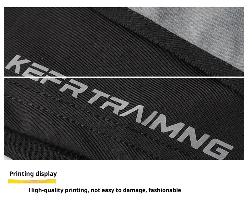 Men's Summer Hot-selling Anti-exposure Double-layer Sports Casual Shorts Running Fitness Three-quarter Pants