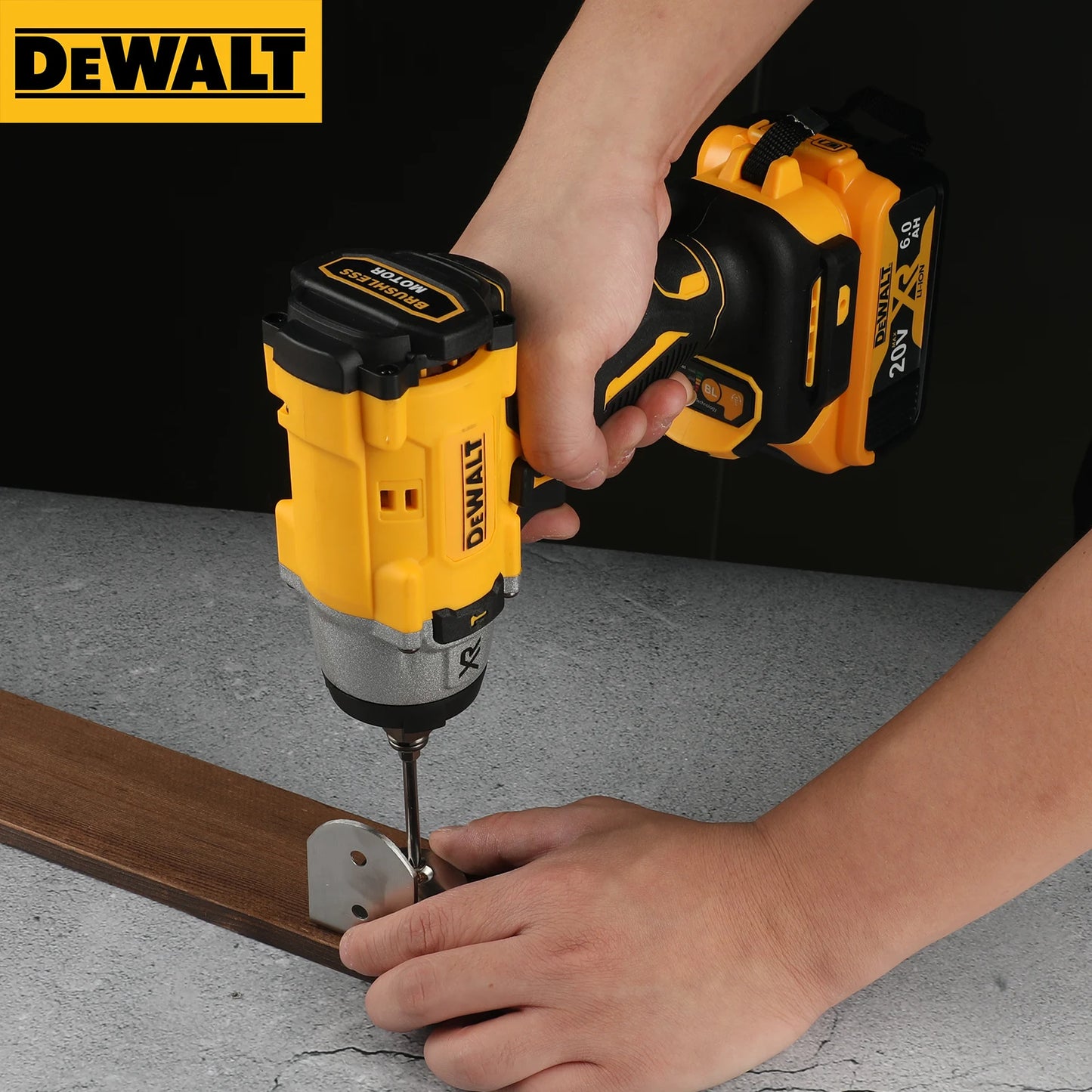 DEWALT DCF922 ATOMIC 20V MAX 1/2 in. Cordless Impact Wrench Variable Speed Electric Wrench tool herramientas recargables de 20V