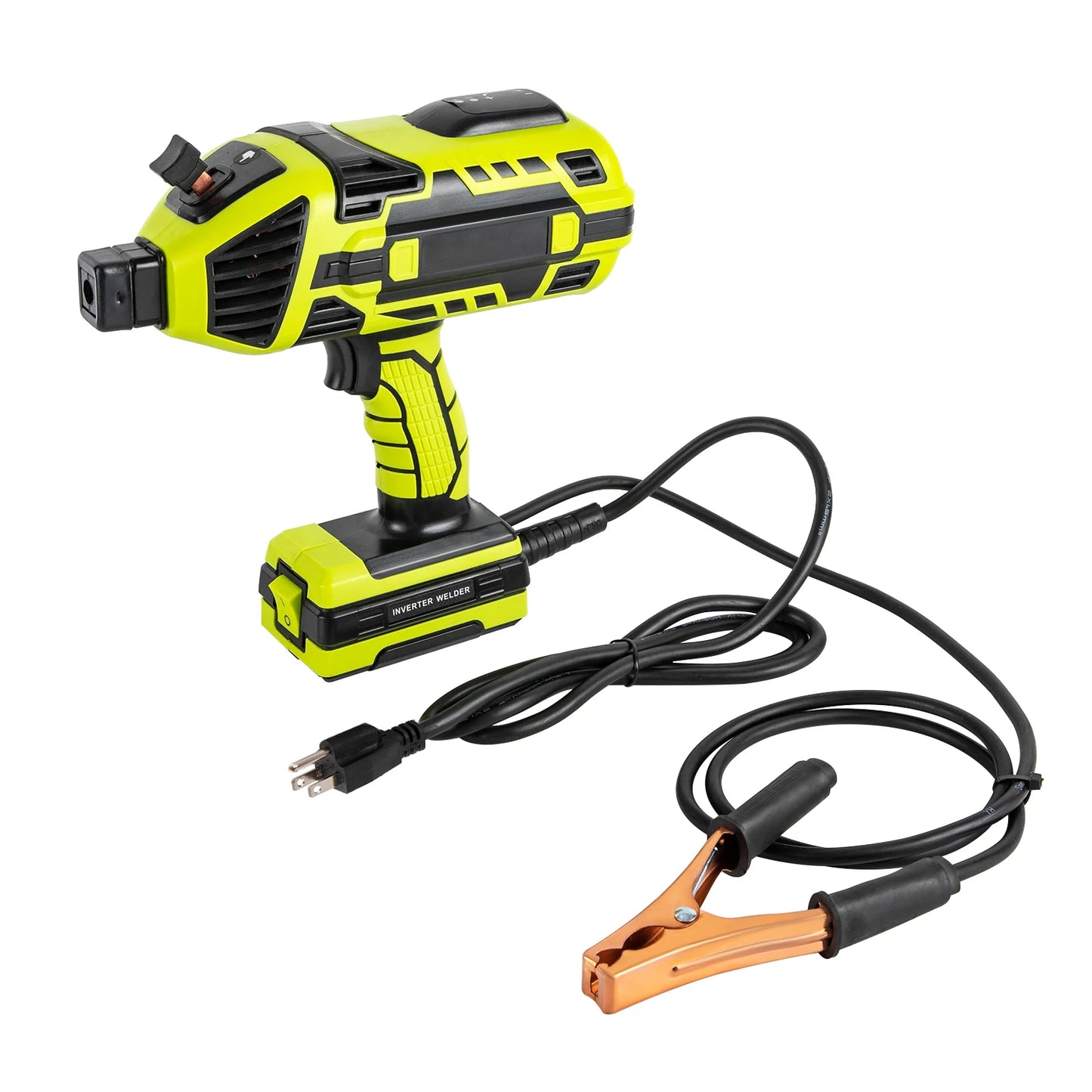 4600W Welding Machine Upgraded Handheld ARC Welder Gun 6 Variable Current Adjustment Green 3/32" - 1/8" Welding Rods