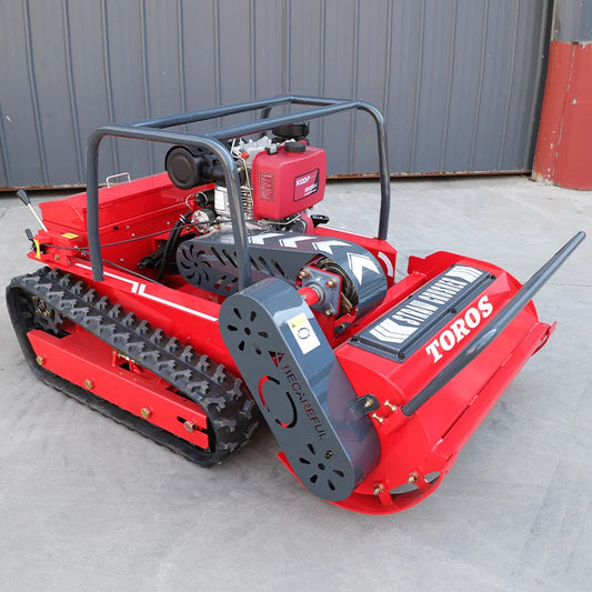 Grassland Green Trimming Lawn Mower CE EPA Mower Remote Customized Tracked Mulcher Multifunction Made in China