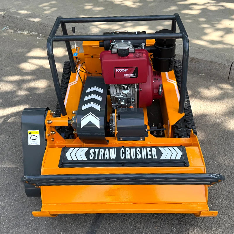 Customiaed Crawler Remote Control Flail Mower Garden Use Grass Cutting Machine Robotic Lawn Mowers for Sale