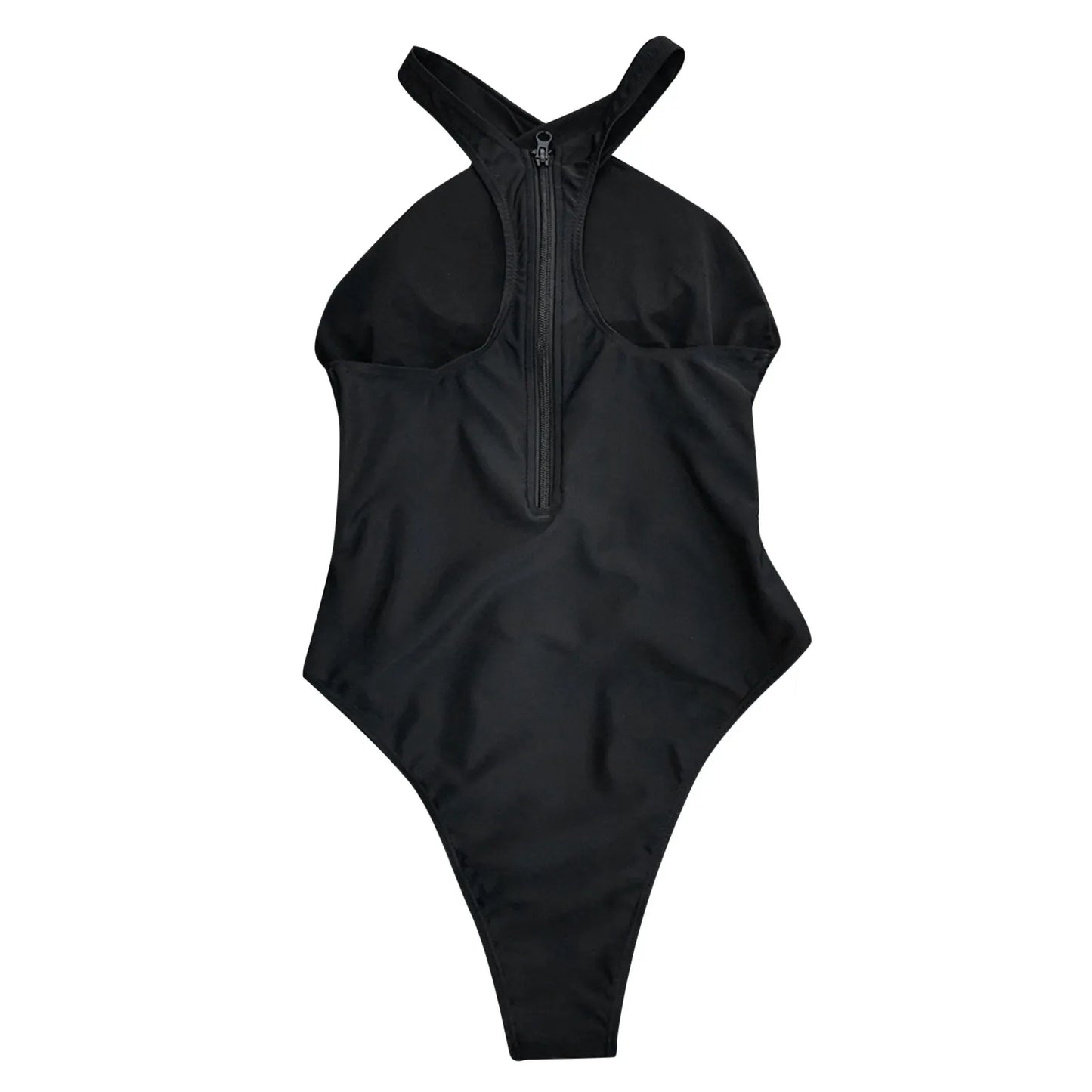 Swimwear For Women 2024 Trendy New Women'S Backless Swimsuit Solid Color Bikini One Piecess Camisole Swimwear Plus Size Women